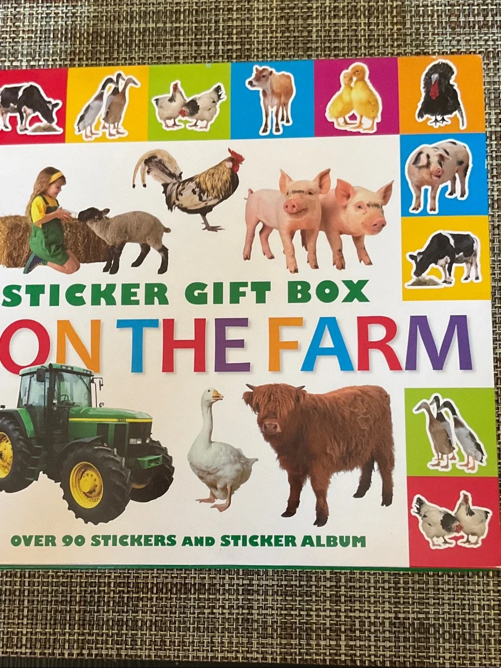3 sticker gift packages.